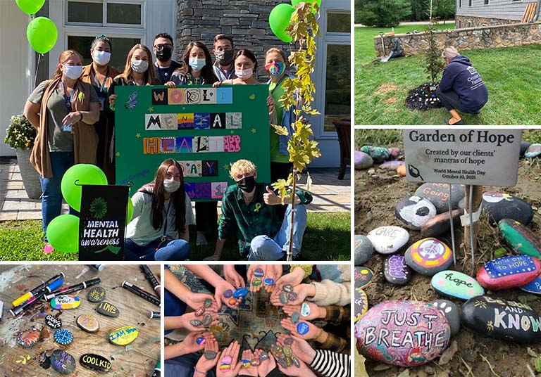 Planting Hope: Newport Marks World Mental Health Day